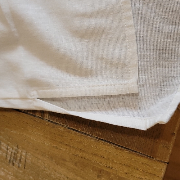 Madewell Ivory Colored Philly Popover Shirt in Kapok - Picture 7 of 9